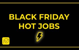 black friday hot jobs lightning strike banner